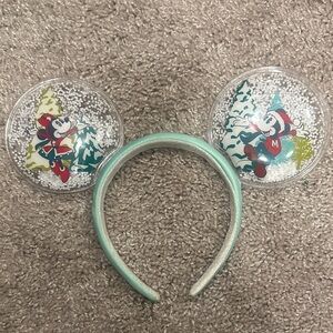 Mickey Mouse Snow Globe Ears Headband